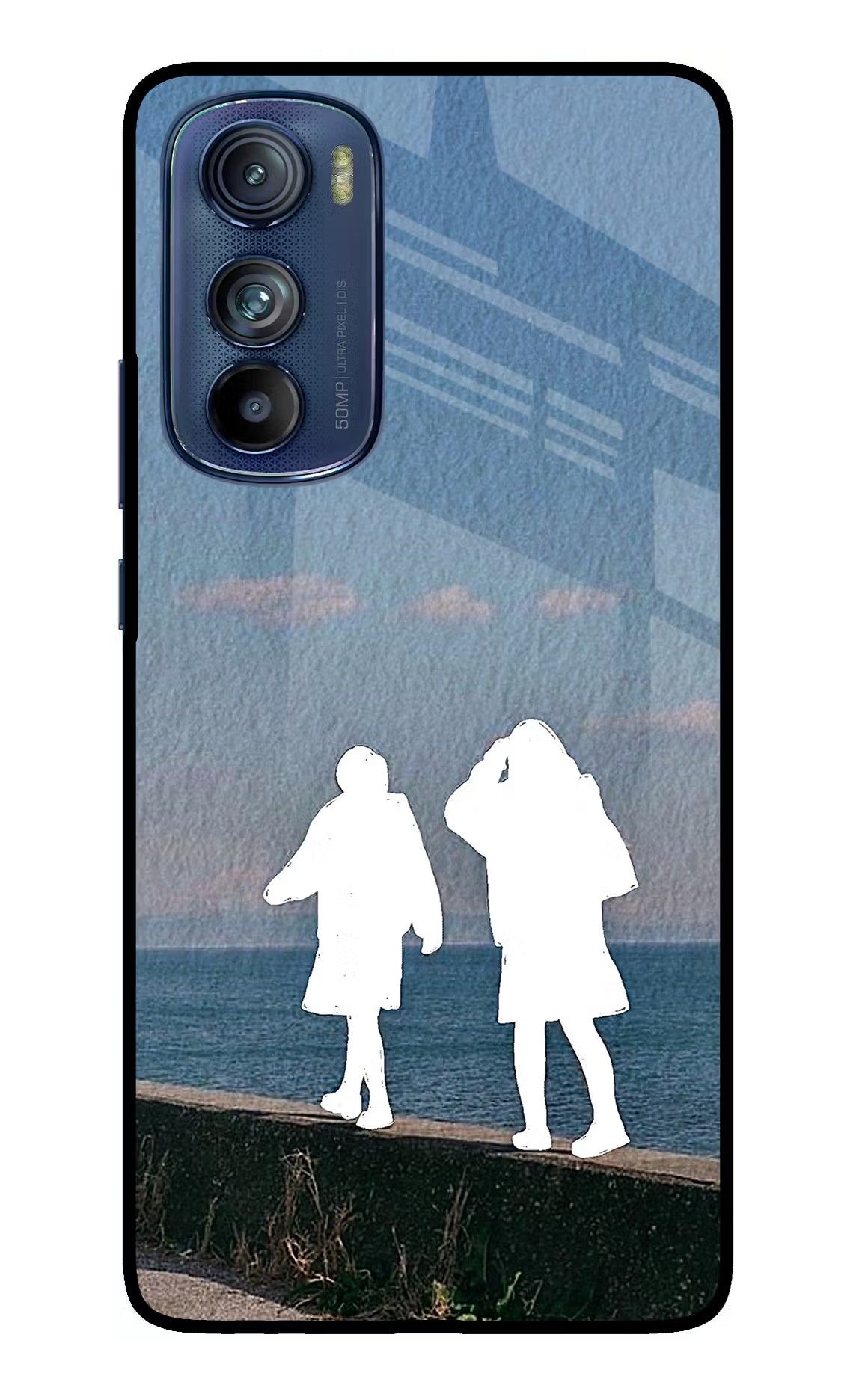Coastal Dream Moto Edge 30 Glass Case