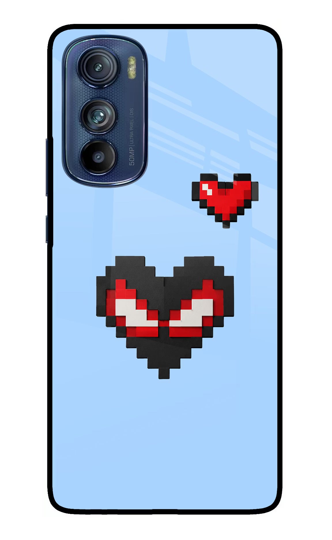 Peter Heart Moto Edge 30 Glass Case