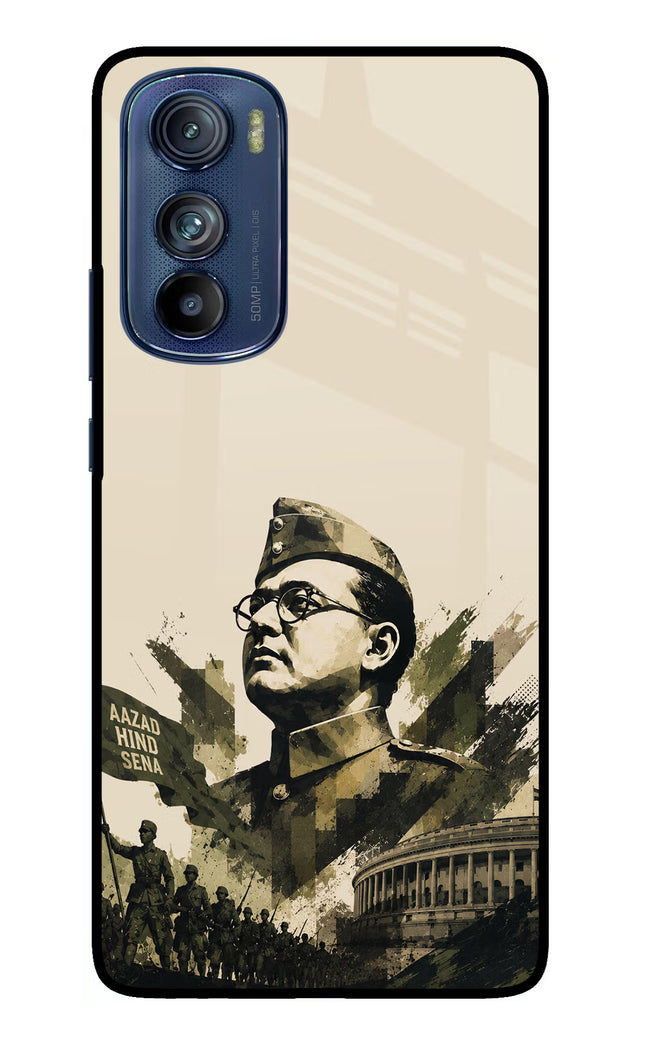 Netaji Rising Moto Edge 30 Glass Case