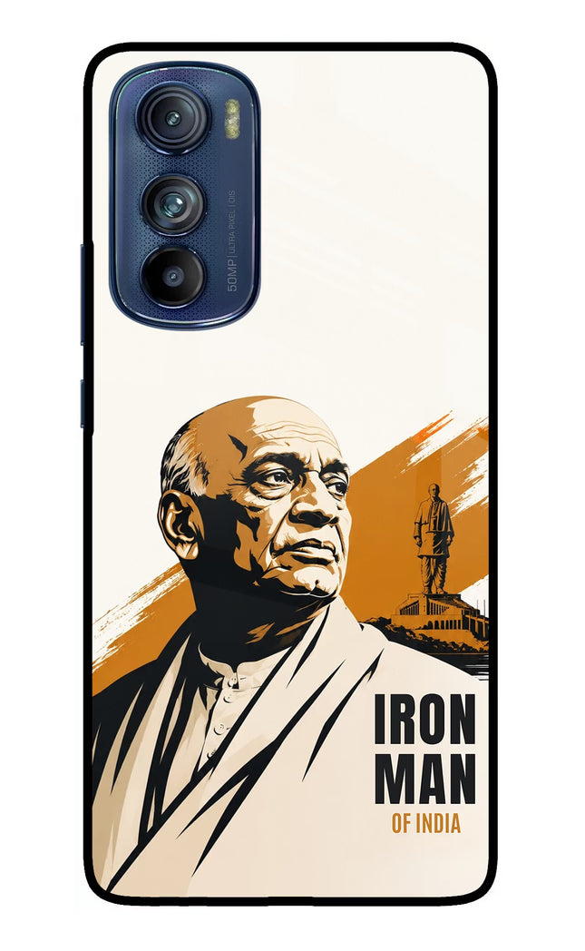 Sardar Patel Iron Will Moto Edge 30 Glass Case