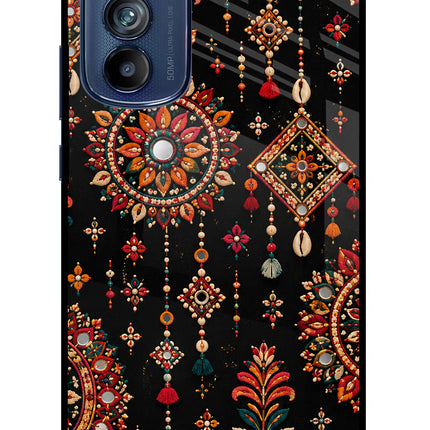 Boho Noir Moto Edge 30 Glass Case