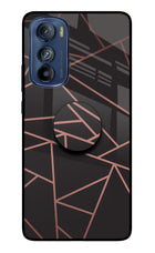 Geometric Pattern Moto Edge 30 Pop Case by Casekaro