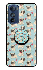 Pug Dog Moto Edge 30 Pop Case by Casekaro