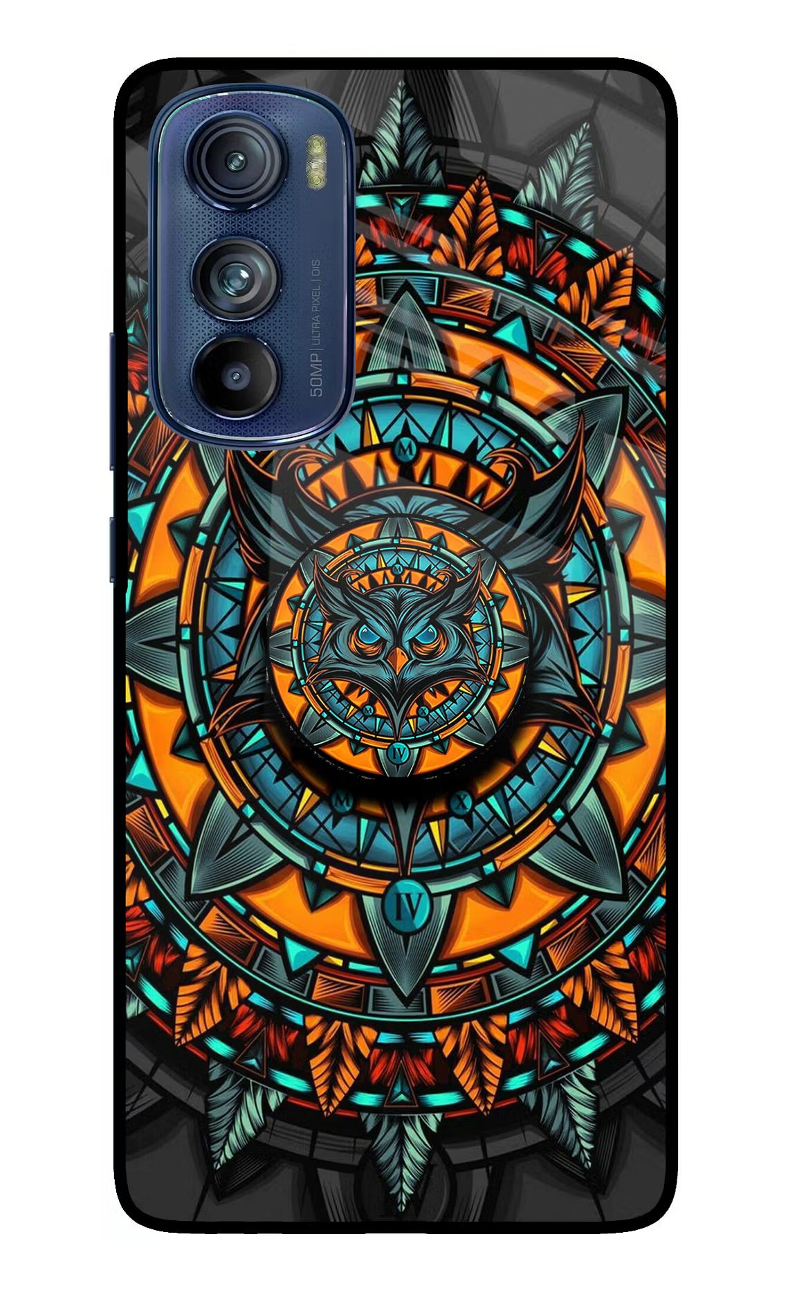 Angry Owl Moto Edge 30 Pop Case by Casekaro
