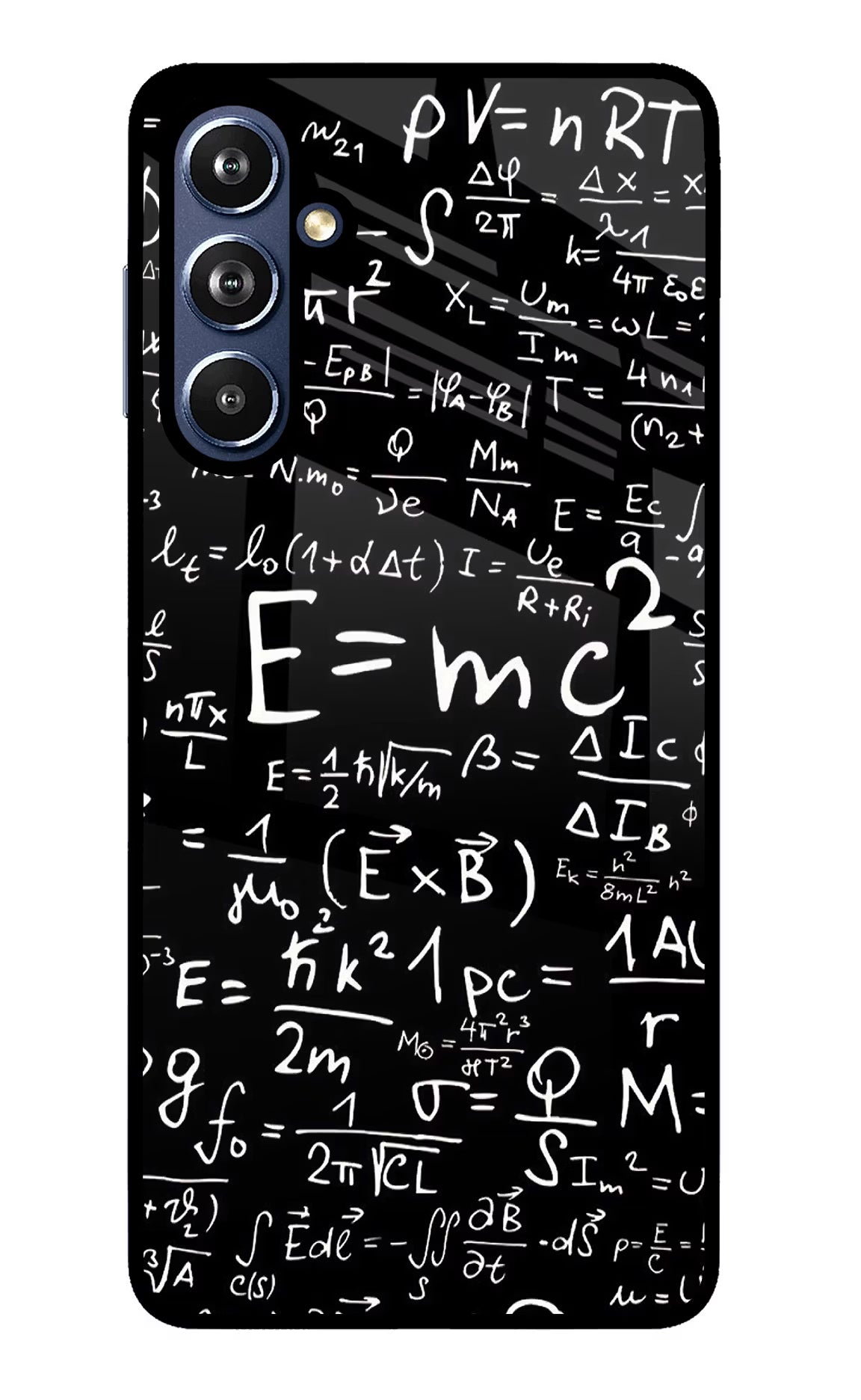 Physics Formula Samsung F54 5G Glass Case Back Cover by Casekaro