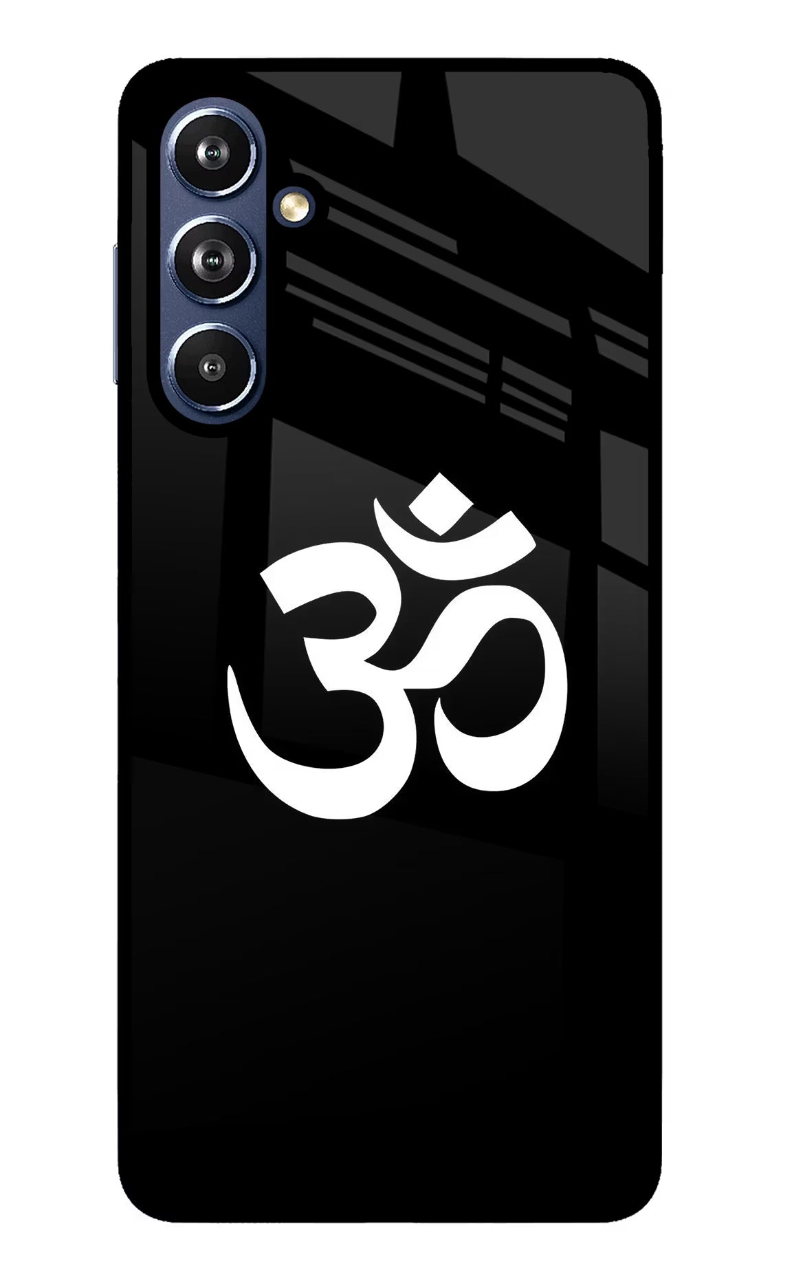 Om Samsung F54 5G Glass Case Back Cover by Casekaro