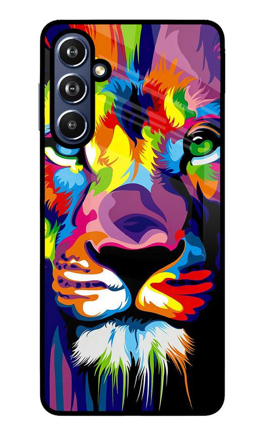 Lion Samsung F54 5G Glass Case