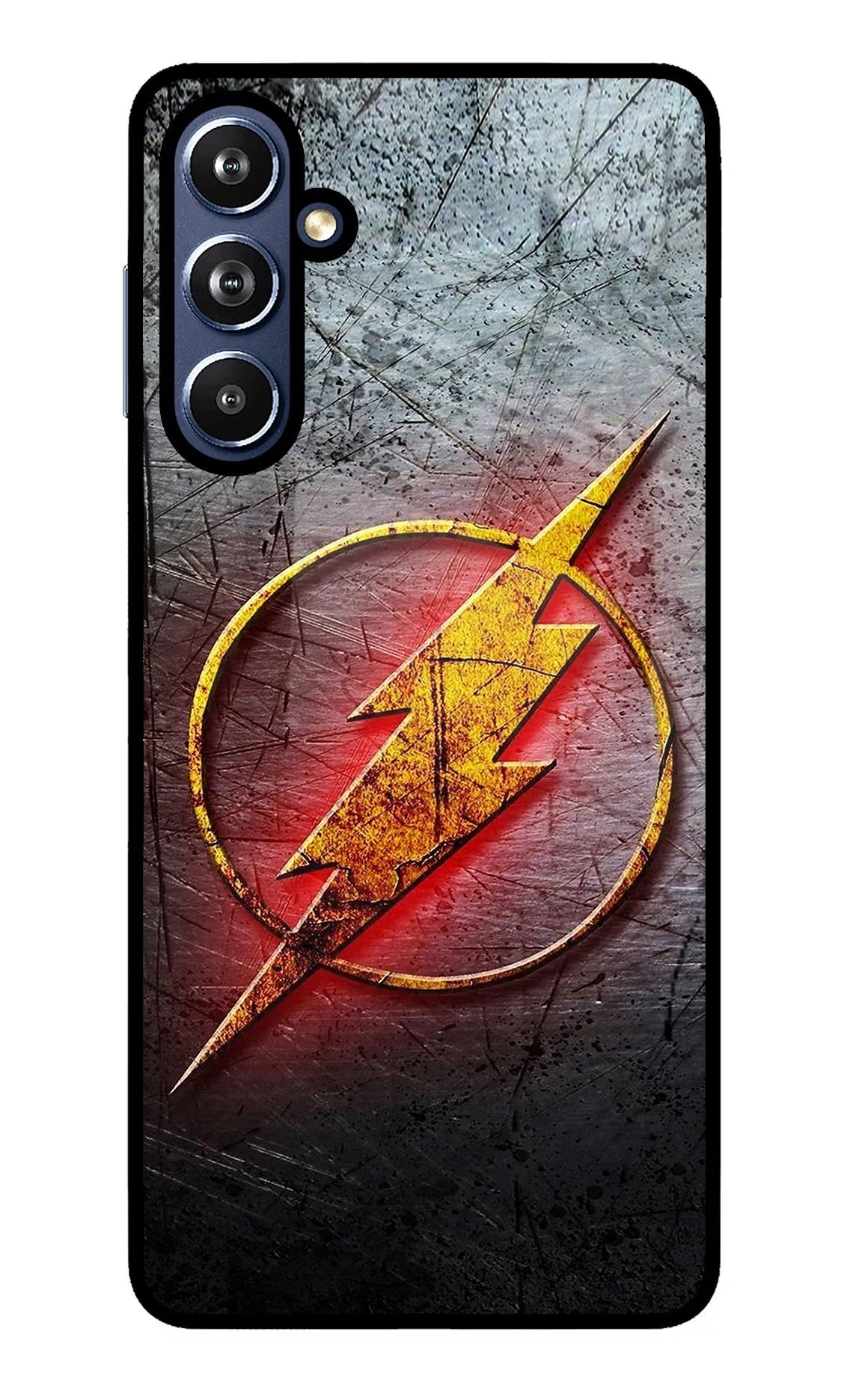 Flash Samsung F54 5G Glass Case Back Cover by Casekaro