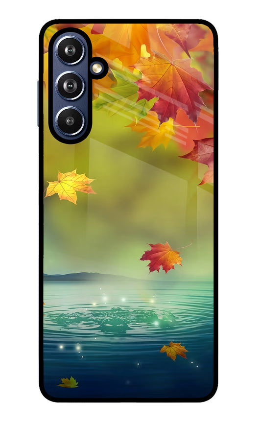 Flowers Samsung F54 5G Glass Case