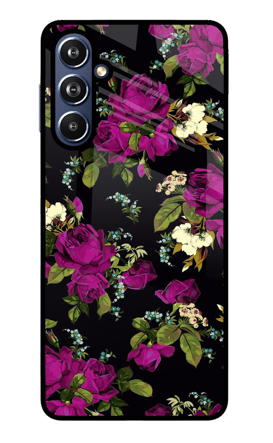 Flowers Samsung F54 5G Glass Case