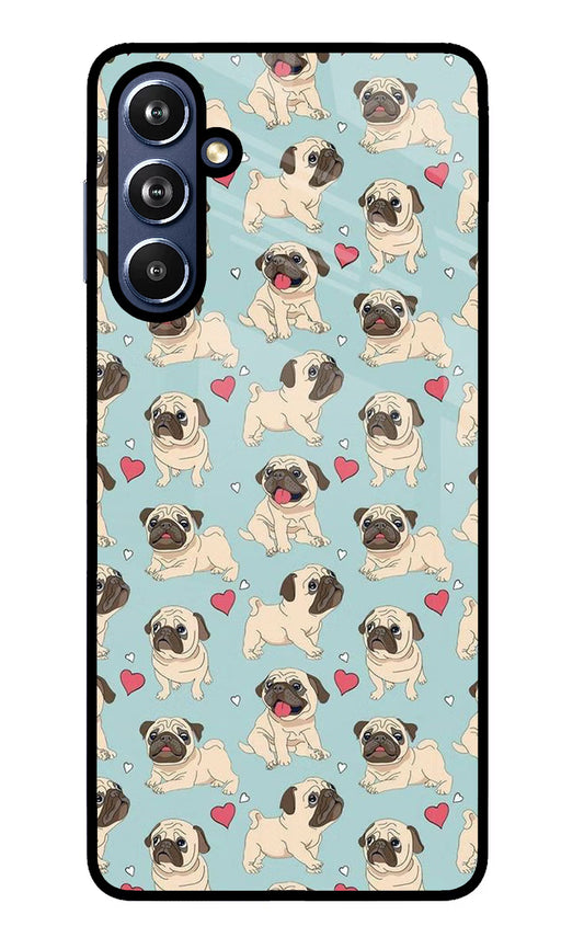 Pug Dog Samsung F54 5G Glass Case