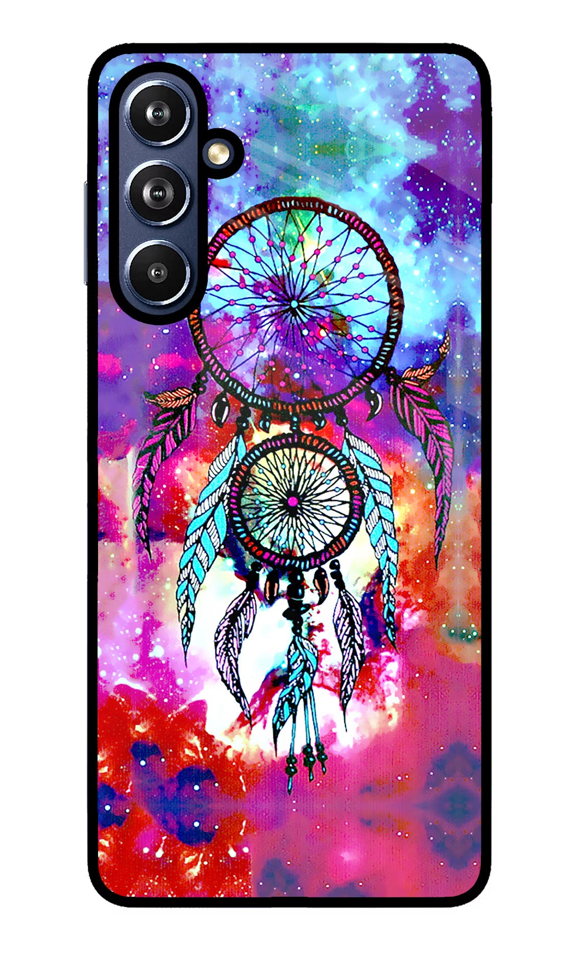 Dream Catcher Abstract Samsung F54 5G Glass Case Back Cover by Casekaro