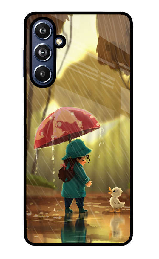 Rainy Day Samsung F54 5G Glass Case