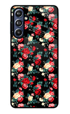 Rose Pattern Samsung F54 5G Glass Case
