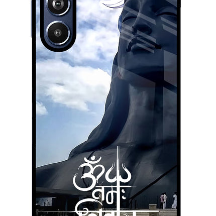 Om Namah Shivay Samsung F54 5G Glass Case