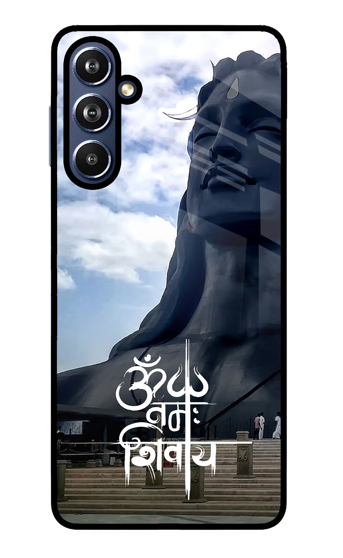 Om Namah Shivay Samsung F54 5G Glass Case