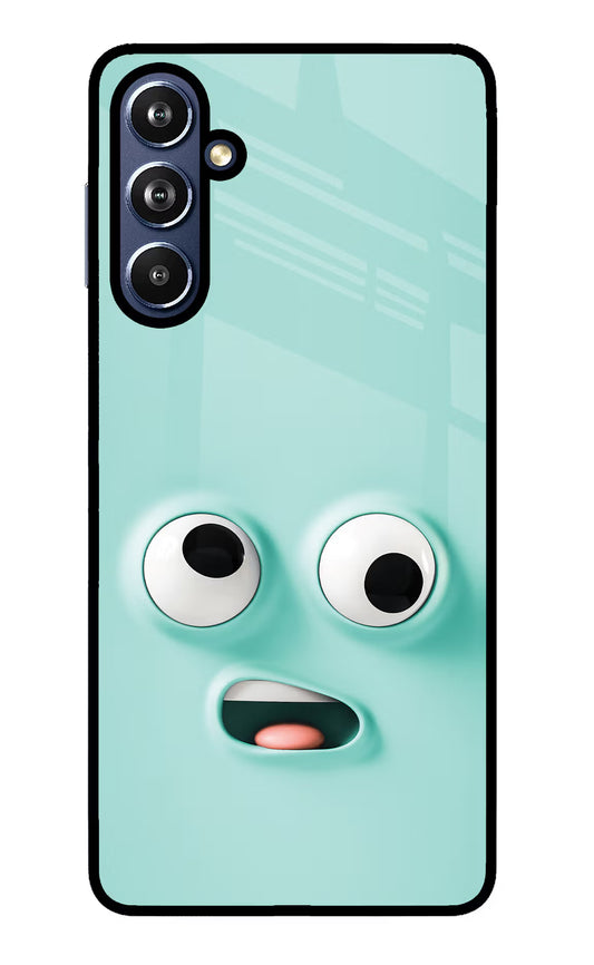 Funny Cartoon Samsung F54 5G Glass Case