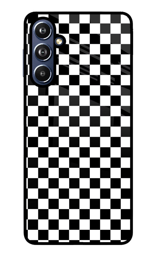 Chess Board Samsung F54 5G Glass Case