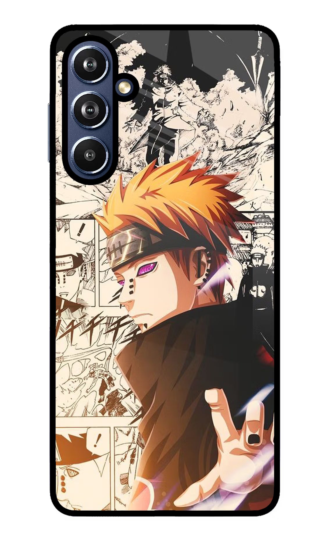 Pain Anime Samsung F54 5G Glass Case