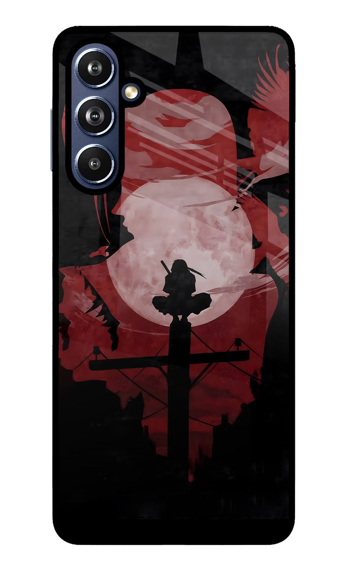 Naruto Anime Samsung F54 5G Glass Case Back Cover by Casekaro