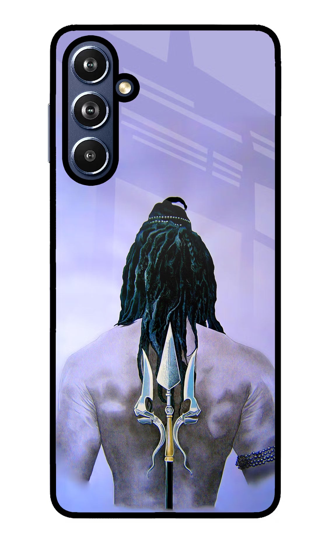 Shiva Samsung F54 5G Glass Case Back Cover by Casekaro