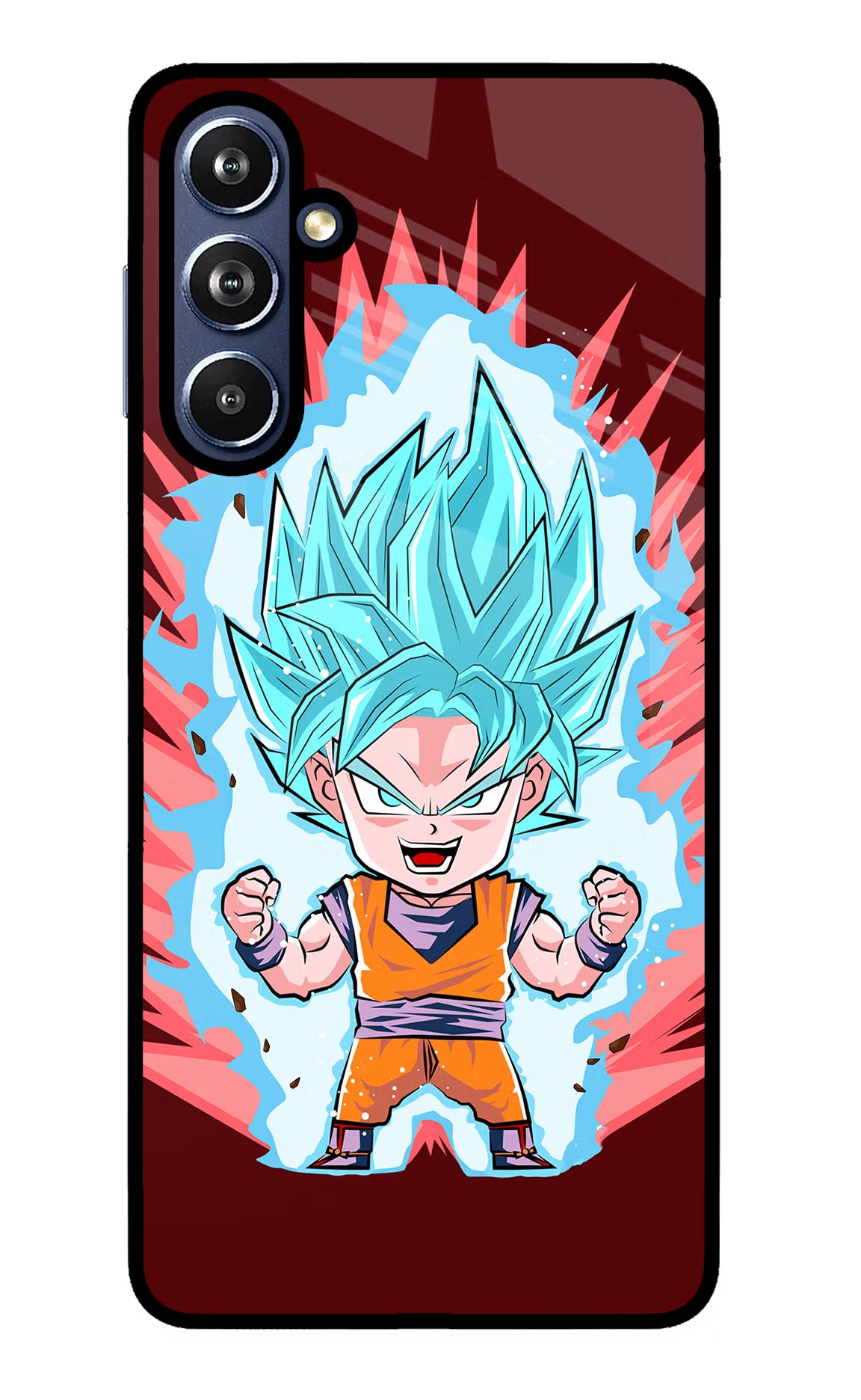 Goku Little Samsung F54 5G Glass Case
