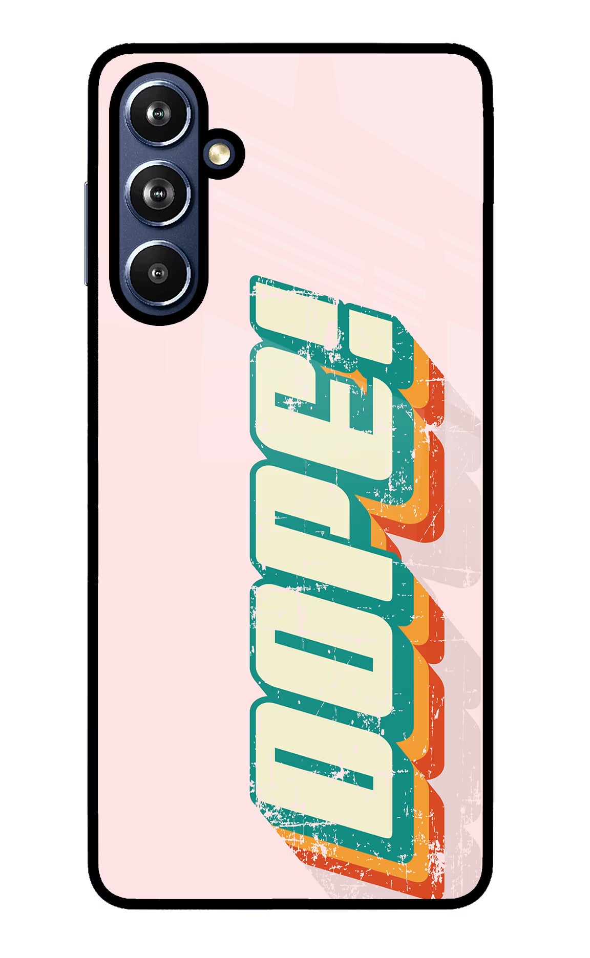 Dope Samsung F54 5G Glass Case Back Cover by Casekaro