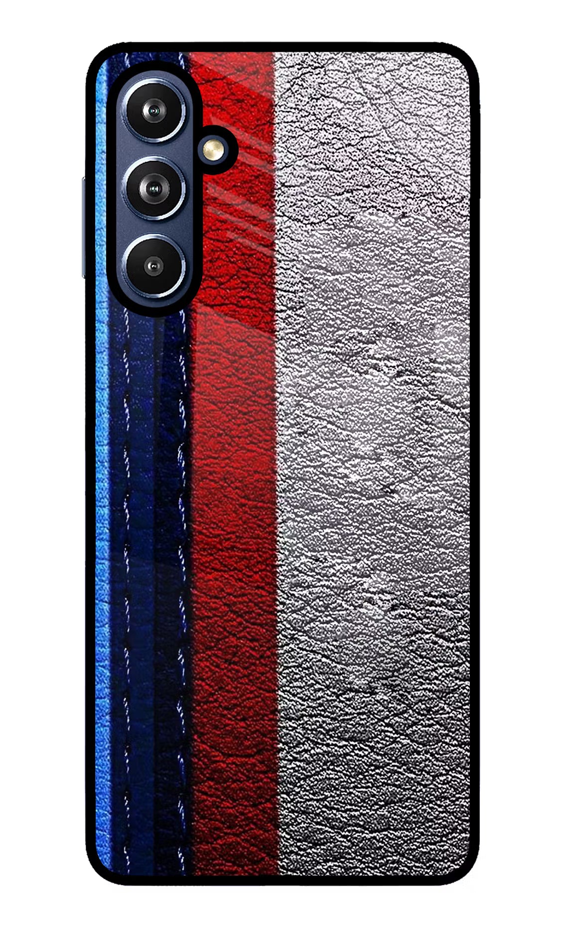 BMW Stripes Samsung F54 5G Glass Case Back Cover by Casekaro