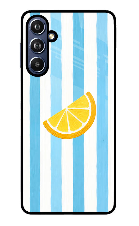 Summer Lemon Samsung F54 5G Glass Case