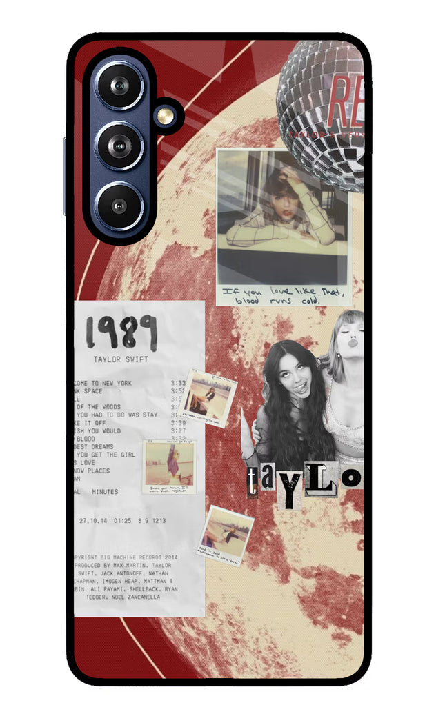 Taylor Swift Samsung F54 5G Glass Case