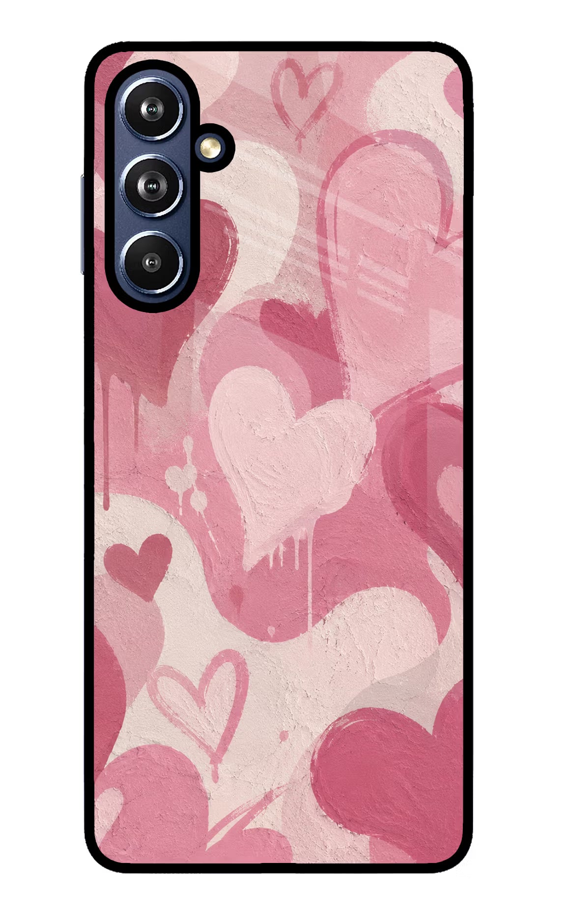 Hearty case Samsung F54 5G Glass Case Back Cover by Casekaro