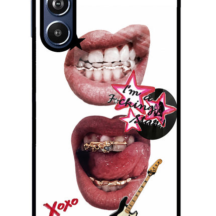 Rockstar Samsung F54 5G Glass Case