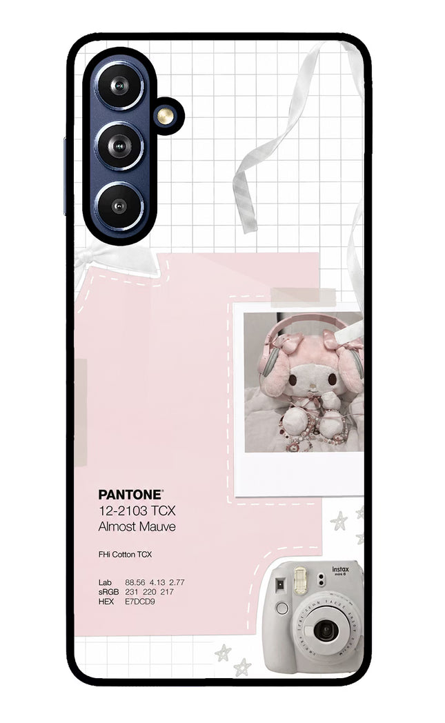 Pantone Asthetic Samsung F54 5G Glass Case