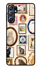 Mirror Cats Samsung F54 5G Glass Case