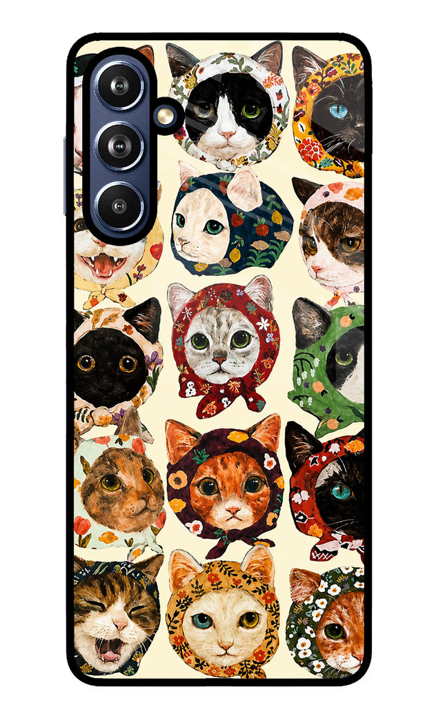 Cool Cat Samsung F54 5G Glass Case