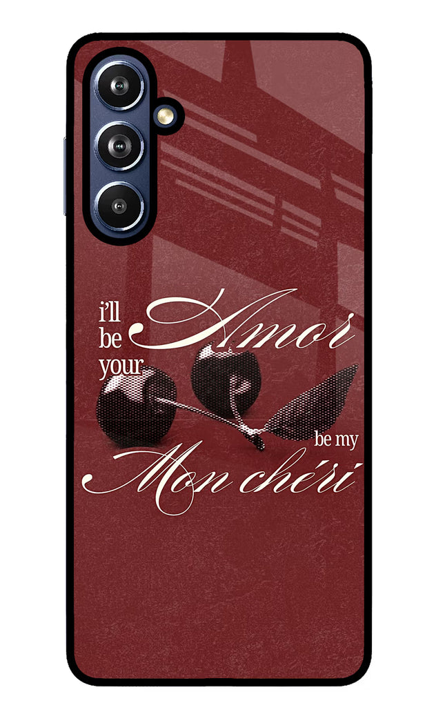 Velvet Cherry Samsung F54 5G Glass Case
