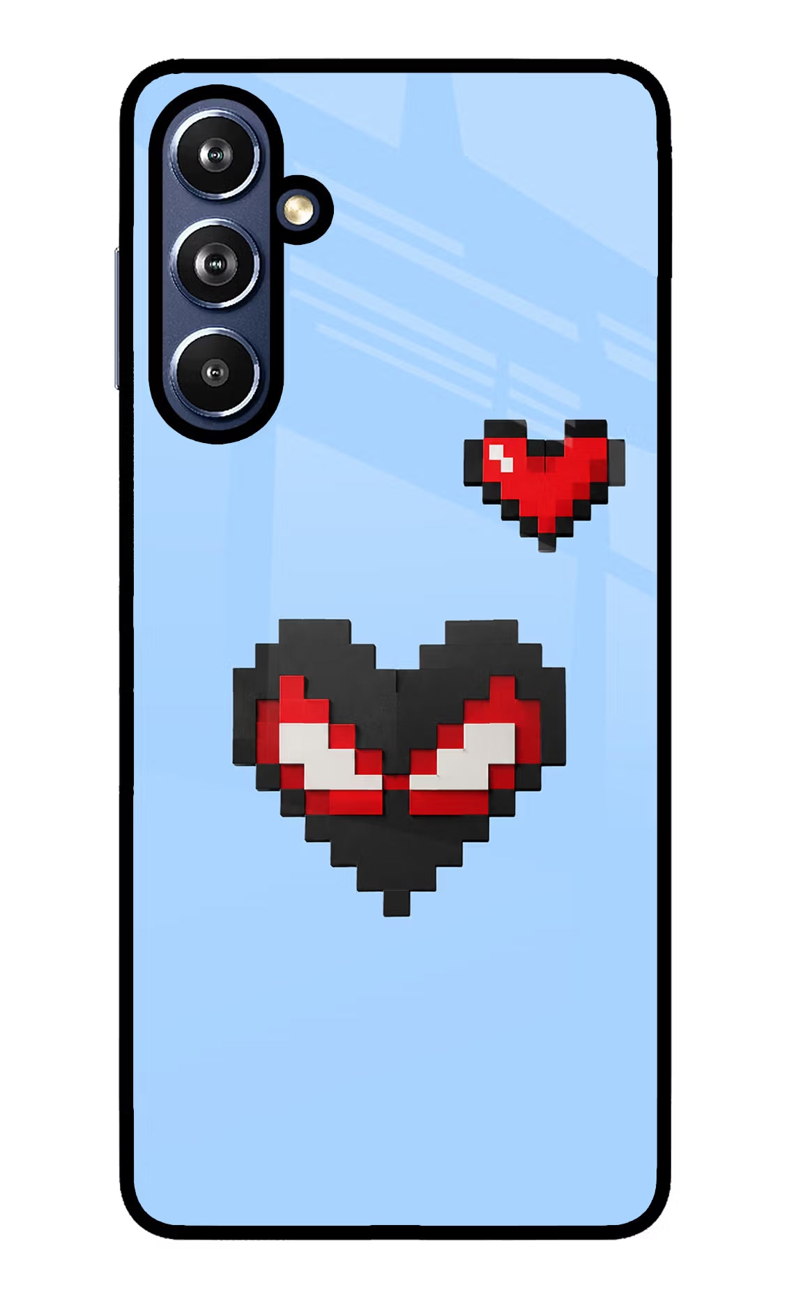 Peter Heart Samsung F54 5G Glass Case