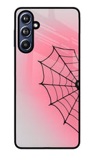 Pink Web Samsung F54 5G Glass Case