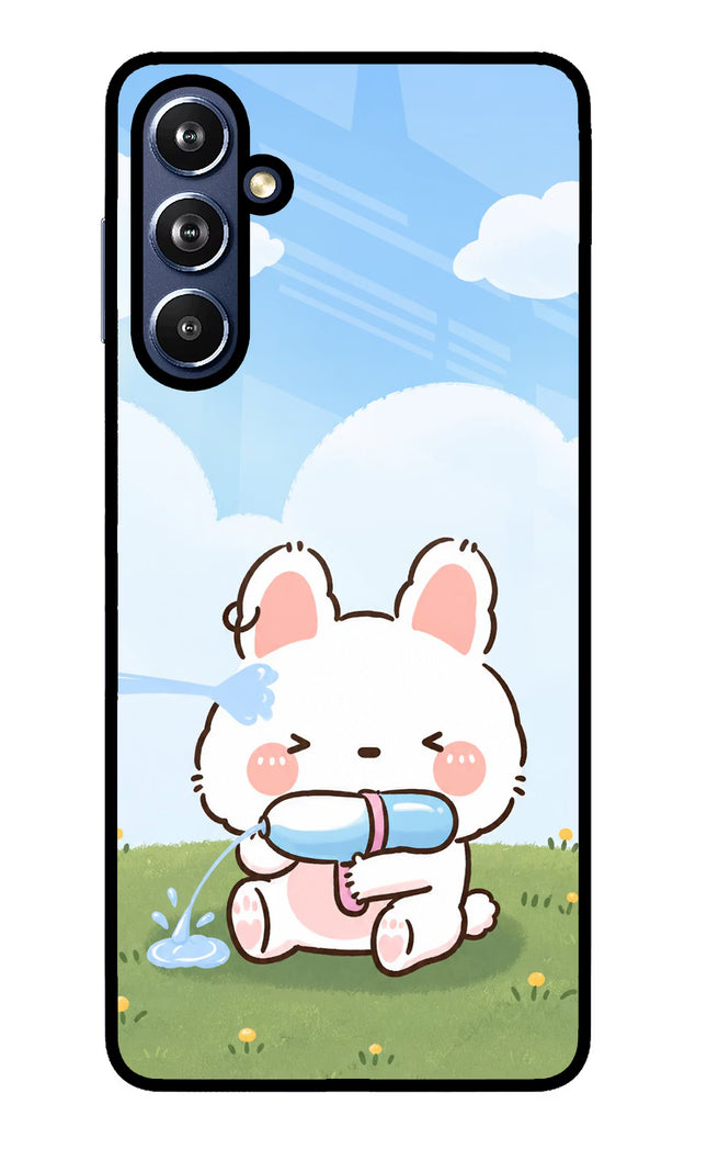 Bunny Treat Samsung F54 5G Glass Case