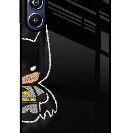Bat Kitty Samsung F54 5G Glass Case