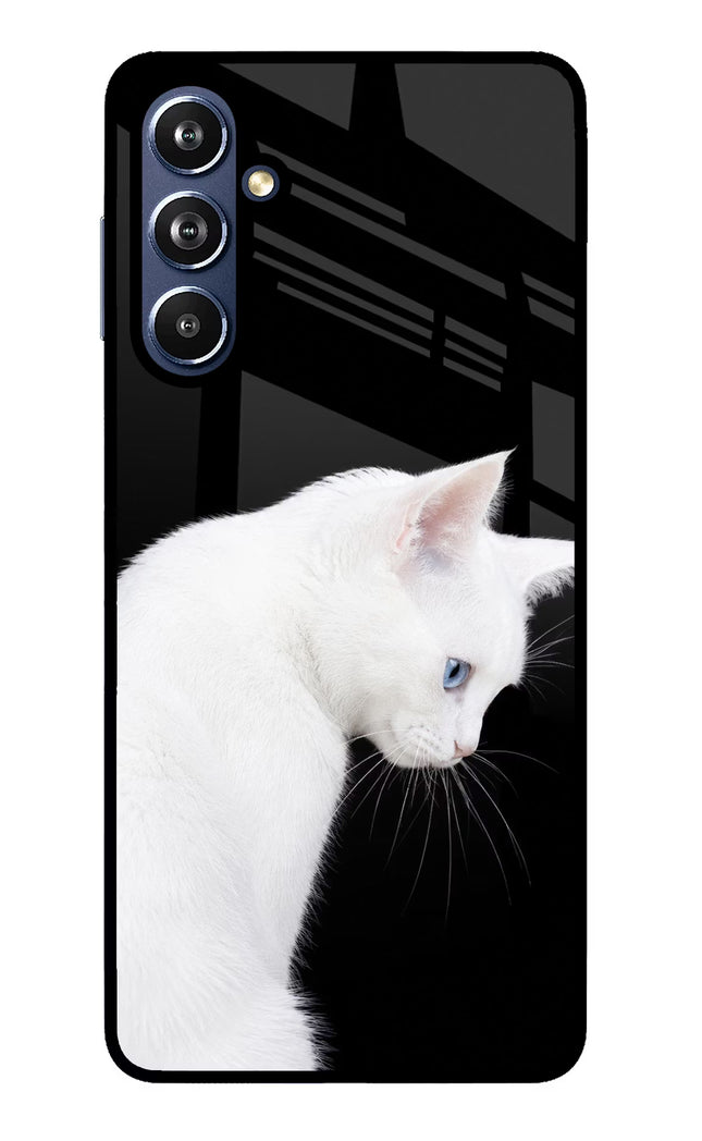 Snow Gaze Samsung F54 5G Glass Case