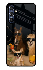 Party Squad Samsung F54 5G Glass Case