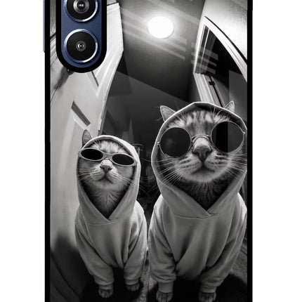 Hood Cats Samsung F54 5G Glass Case