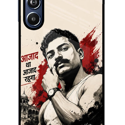 Chandrashekhar Azad Fearless Samsung F54 5G Glass Case