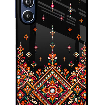 Noir Mehfil Samsung F54 5G Glass Case