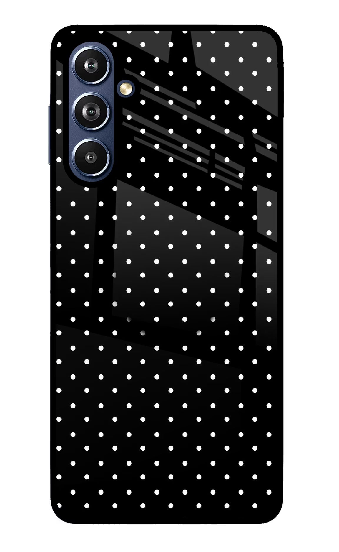 White Dots Samsung F54 5G Pop Case by Casekaro