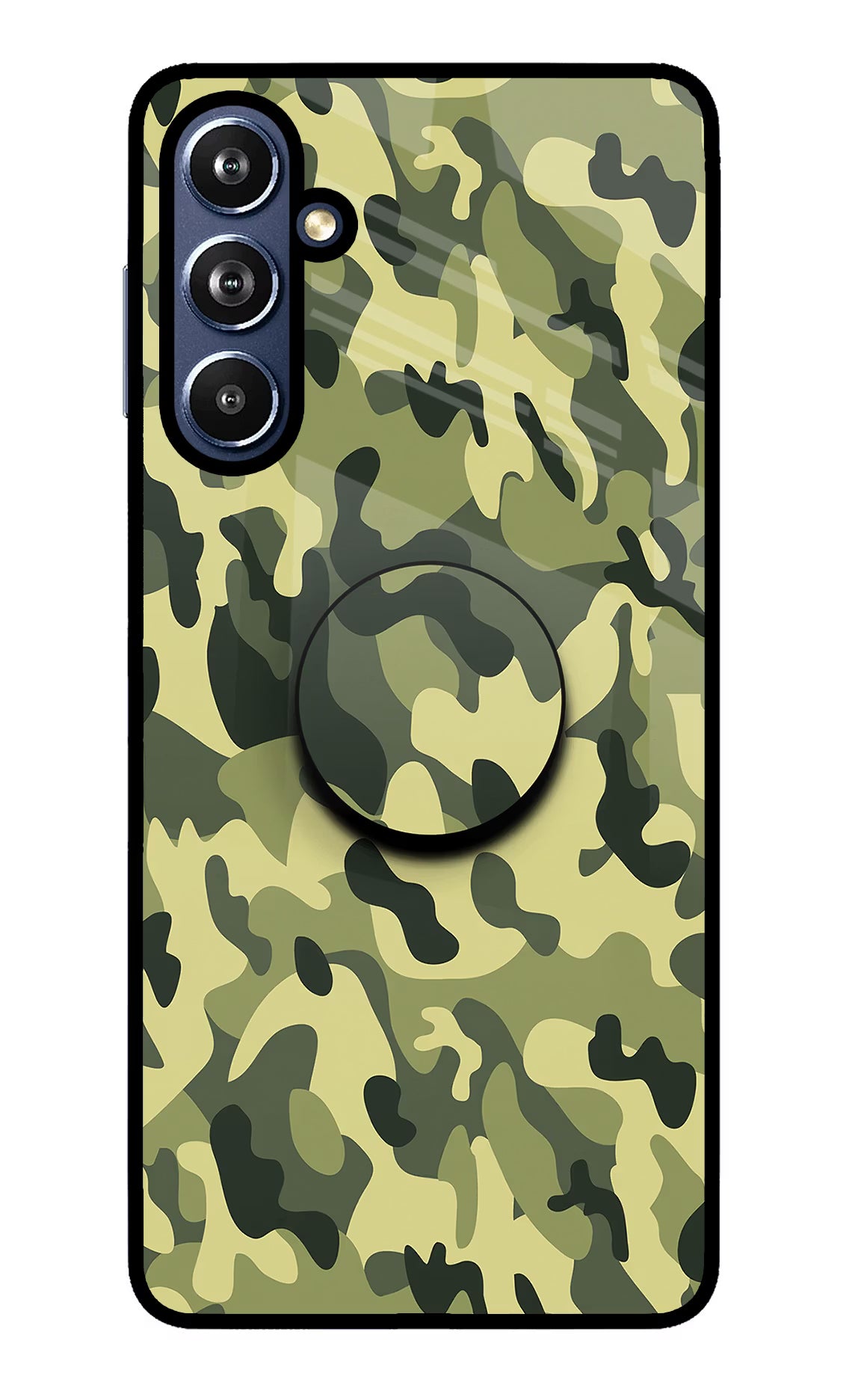 Camouflage Samsung F54 5G Pop Case by Casekaro