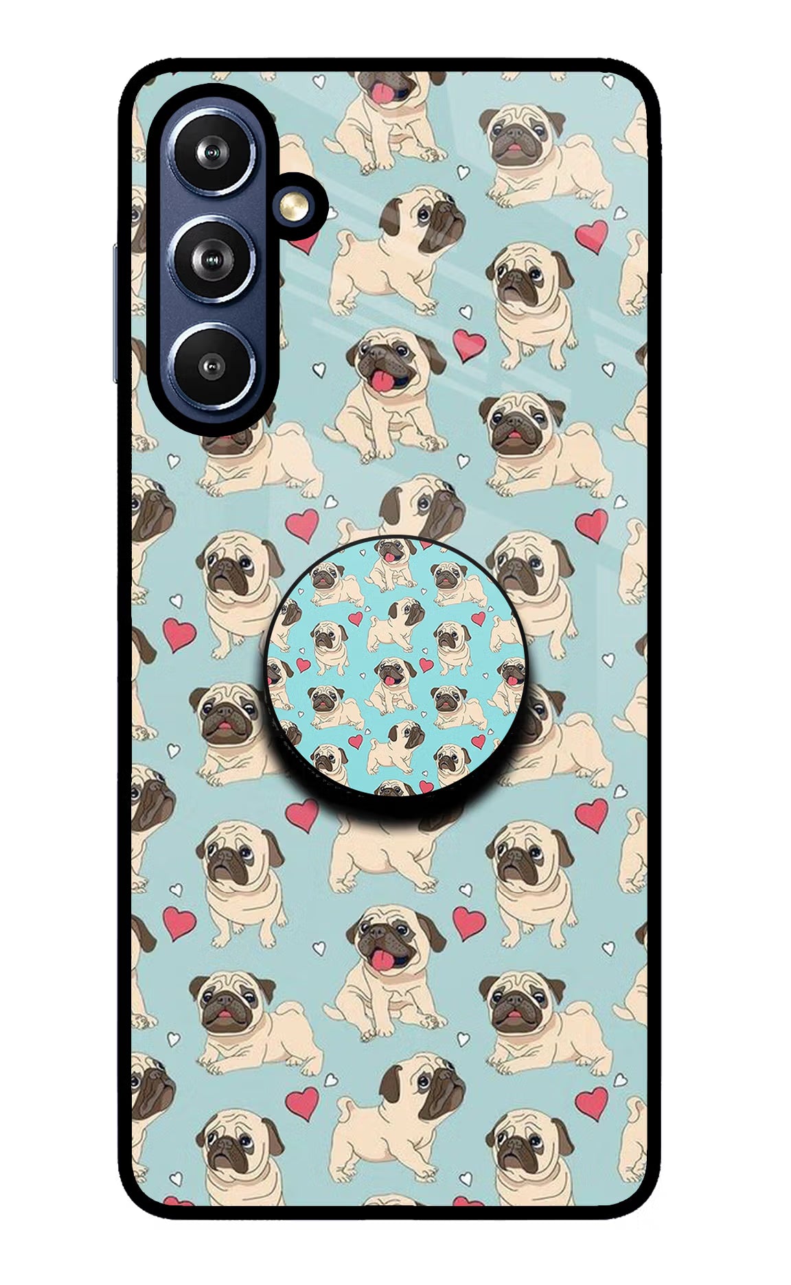 Pug Dog Samsung F54 5G Pop Case by Casekaro
