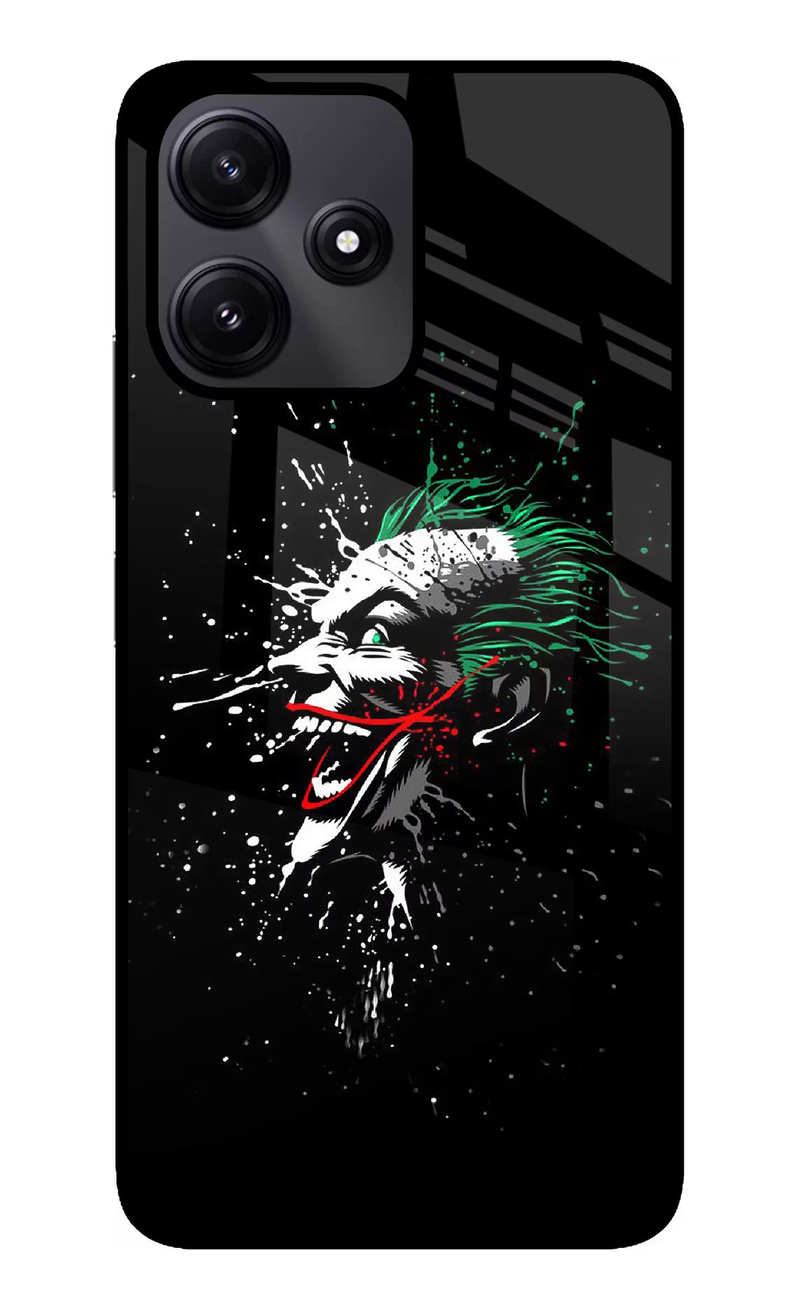 Joker Poco M6 Pro 5G Glass Case Back Cover by Casekaro
