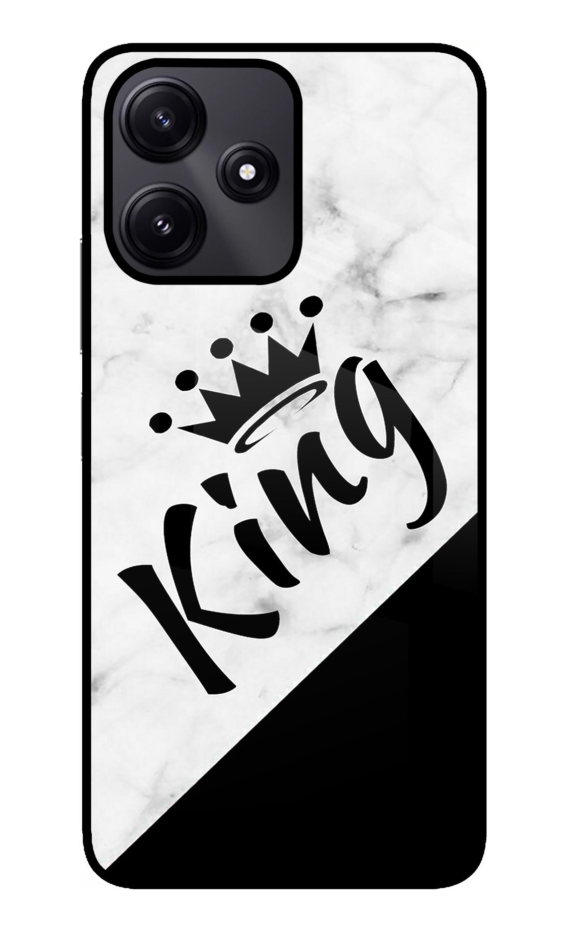 King Poco M6 Pro 5G Glass Case